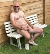 stocky daddy bald