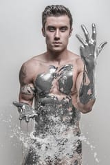art silver paint