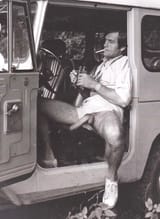 Smoking in the van
