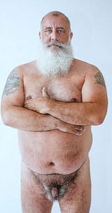 white hair bear 93