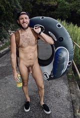 Hippie Hollow carrying float