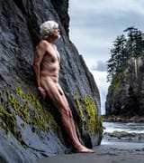 Old white haired