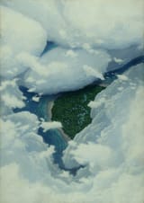 1989_Tomas_Sanchez_Nubes_sobre_la_isla