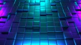 Purple &amp; Green cubes