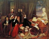 Josef-franz-danhauser-liszt-fantasizing-at-the-piano