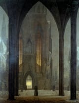 Dom_in_Winter-ErnstFerdinandOehme(1797-1855)