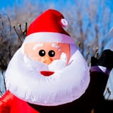 inflatable santa