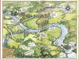 Wind in the Willows map