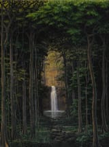 tomas_sanchez_-_cascada_interior__2002