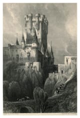 El_Alcazar_de_Segovia-David_Roberts(UK_1796-1864)