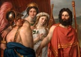 Jacques-Louis David - The Anger of Achilles (1819)