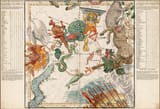 1666 celestial map
