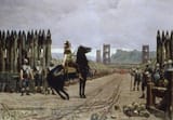 Henri-Paul Motte (1846-1922) Vercingetorix Before Caesar - 1886