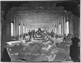 1860 Wounded soldiers in hospital, ca. 1860 - ca. 1865