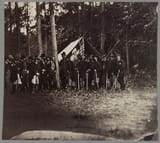 1861 Mathew Brady, American Civil war, Hancock, Gen. Winfield S. and staff (ca. 1861-1865)