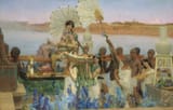 Sir Lawrence Alma-Tadema (1836-1912) The Finding of Moses - Oil on Canvas 1877