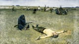 Henry Farny (1847-1916) The Captive - gouache and watercolor 1885