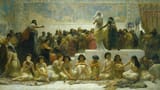 Edwin Longsden Long (1829–1891) The marriage market of Babylon - oil on canvas 1875