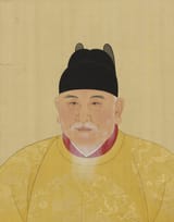 明太祖画像