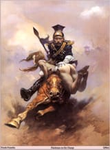 Frank Frazetta-Flashman-on-the-Charge-1974