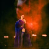 Dua Lipa - Blue on Stage