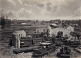 1866 Ruins of an Atlanta roundhouse