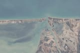 2014_08_24 174825 View of Texas taken during ISS Expedition 40 - South Padre Island