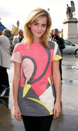 Emma Watson 2008 October 2 - Paris Fashion Week - Giambattista Valli Show 043