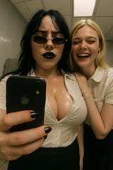 20250417_0127_Bathroom Selfie Duo_simple_compose_01js13cnxsew3s8xhm0r13h7wq