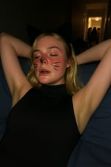 20250707_2136_Elle Fanning in Catsuit_simple_compose_01jzktr0fdfegr1kh7ckzh650n