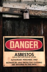 danger asbestos