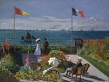Garden at Sainte-Adresse (1867)