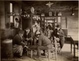 1875 Playing Backgammon in a Coffeehouse, Istanbul, 1875