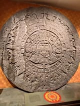 Aztec Stone of the Sun, Tenochtitlan, 1500 CE.