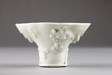 late ming dehua cup with dragon