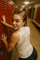 20250722_0115_Smug Locker Room Glance_simple_compose_01k0r8xg1geeqtnwpexdw5c9eg