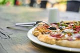 thin crust pizza