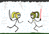 stick vs