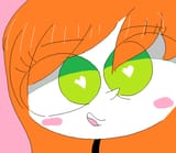 orange hair gir likes you