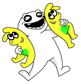 Internet and Floobis twins friendship