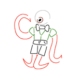 Simple eye monster