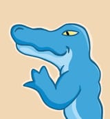 Blue dile