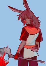 bloodied