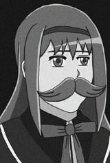 Homura Akemi Nietzsche (B&amp;W)