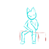 i probs won&#039;t finish this but edgy smoking blue collar workers are cool