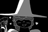A flustered witch