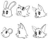 FURRY PRACTICE SKETCH