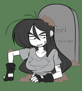 The Girl mostly rises