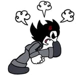 melvin angry