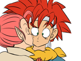goku-kiss-23rd-budokai-tv-FlearapekissCrono